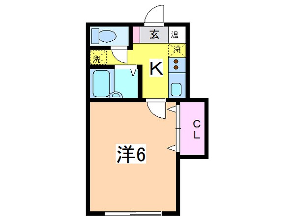 ベレーザ青山Ｂの物件間取画像